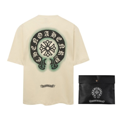 Chrome Hearts T-Shirts Short Sleeved For Unisex #1201493 $48.00 USD, Wholesale Replica Chrome Hearts T-Shirts