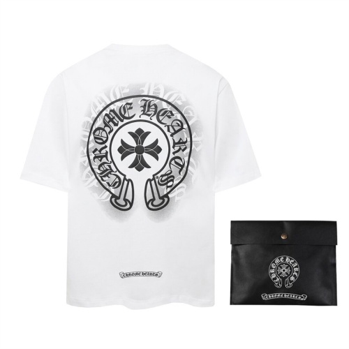 Chrome Hearts T-Shirts Short Sleeved For Unisex #1201496 $48.00 USD, Wholesale Replica Chrome Hearts T-Shirts