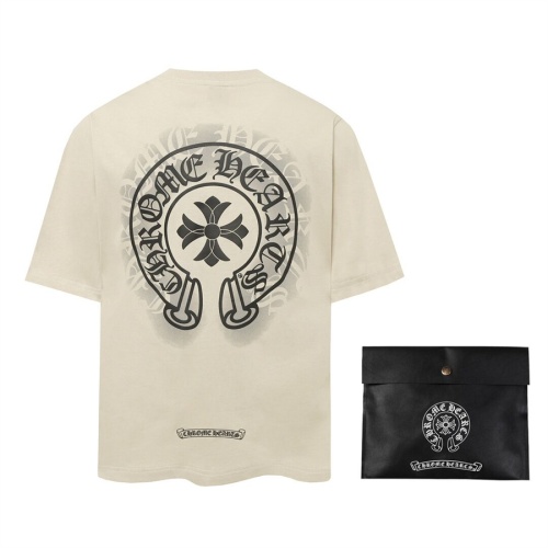 Chrome Hearts T-Shirts Short Sleeved For Unisex #1201497 $48.00 USD, Wholesale Replica Chrome Hearts T-Shirts