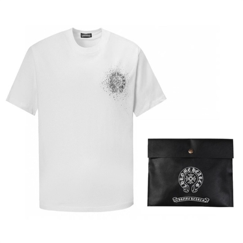 Replica Chrome Hearts T-Shirts Short Sleeved For Unisex #1201504 $48.00 USD for Wholesale