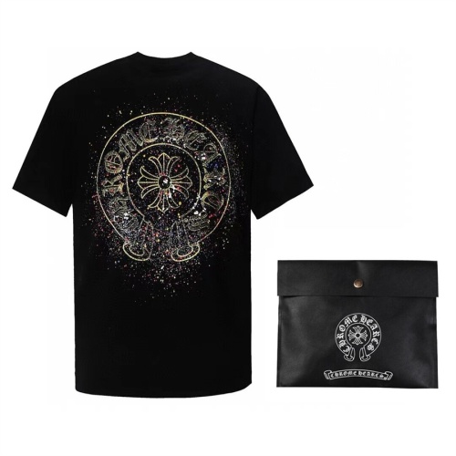 Chrome Hearts T-Shirts Short Sleeved For Unisex #1201505 $48.00 USD, Wholesale Replica Chrome Hearts T-Shirts