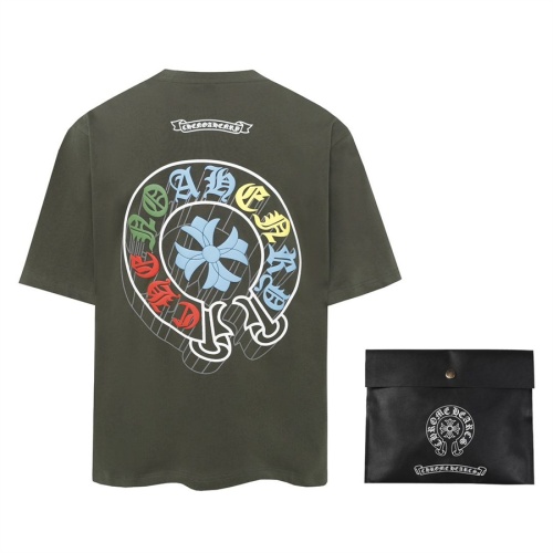 Chrome Hearts T-Shirts Short Sleeved For Unisex #1201507 $48.00 USD, Wholesale Replica Chrome Hearts T-Shirts