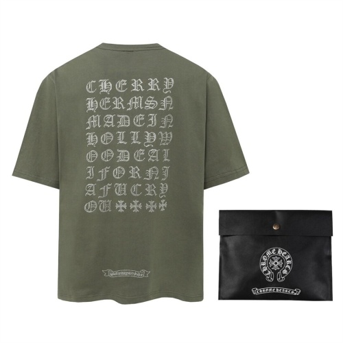 Chrome Hearts T-Shirts Short Sleeved For Unisex #1201510 $52.00 USD, Wholesale Replica Chrome Hearts T-Shirts