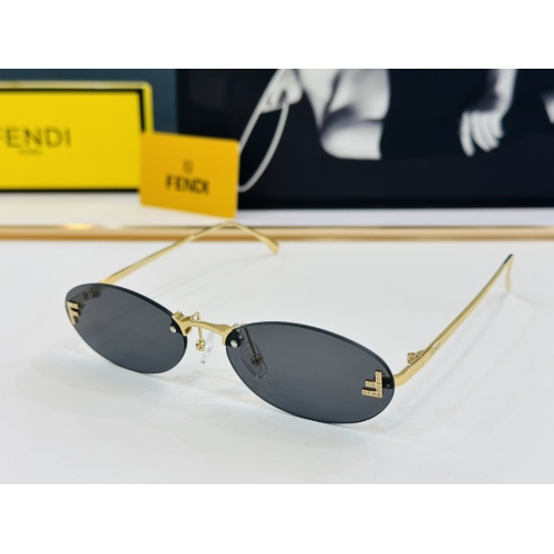 Fendi AAA Quality Sunglasses #1201521 $48.00 USD, Wholesale Replica Fendi AAA Quality Sunglasses
