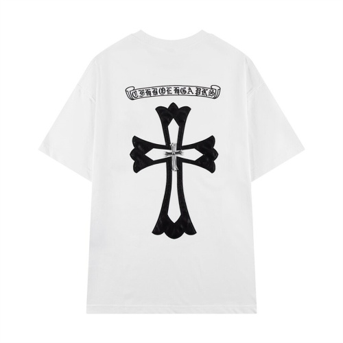 Chrome Hearts T-Shirts Short Sleeved For Unisex #1201530 $48.00 USD, Wholesale Replica Chrome Hearts T-Shirts