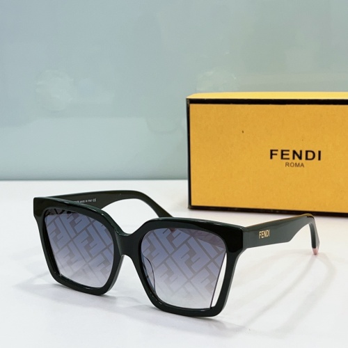 Fendi AAA Quality Sunglasses #1201534 $52.00 USD, Wholesale Replica Fendi AAA Quality Sunglasses