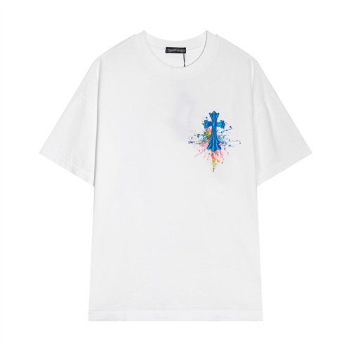 Replica Chrome Hearts T-Shirts Short Sleeved For Unisex #1201542 $56.00 USD for Wholesale