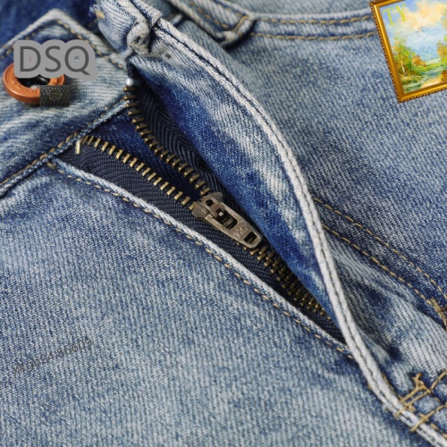Replica Dsquared Jeans For Men #1201555 $40.00 USD for Wholesale