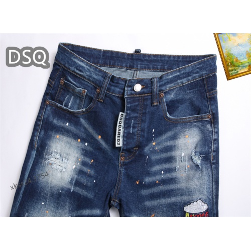 Replica Dsquared Jeans For Men #1201561 $40.00 USD for Wholesale