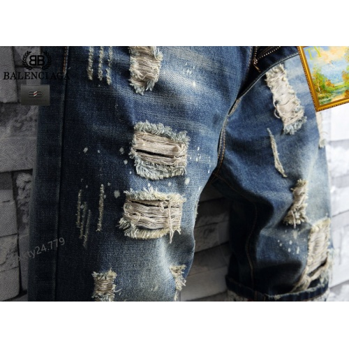 Replica Balenciaga Jeans For Men #1201572 $40.00 USD for Wholesale