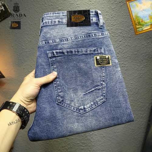 Replica Prada Jeans For Men #1201576 $40.00 USD for Wholesale