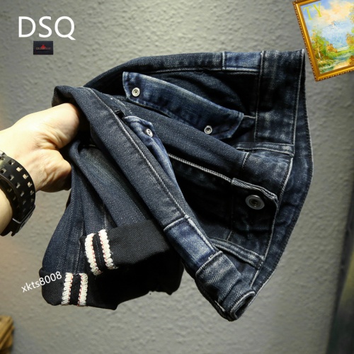 Replica Dsquared Jeans For Men #1201585 $40.00 USD for Wholesale