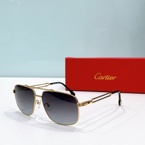 Cartier AAA Quality Sunglassess #1201641 $48.00 USD, Wholesale Replica Cartier AAA Quality Sunglassess