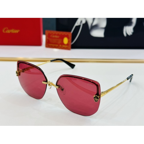 Cartier AAA Quality Sunglassess #1201649 $48.00 USD, Wholesale Replica Cartier AAA Quality Sunglassess