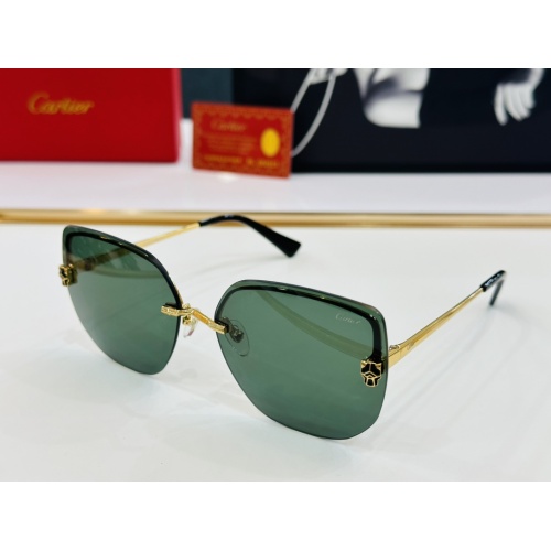Cartier AAA Quality Sunglassess #1201652 $48.00 USD, Wholesale Replica Cartier AAA Quality Sunglassess