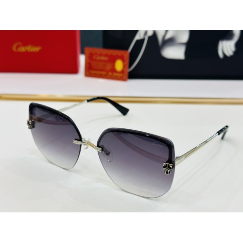 Cartier AAA Quality Sunglassess #1201654 $48.00 USD, Wholesale Replica Cartier AAA Quality Sunglassess