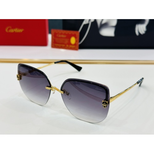 Cartier AAA Quality Sunglassess #1201656 $48.00 USD, Wholesale Replica Cartier AAA Quality Sunglassess