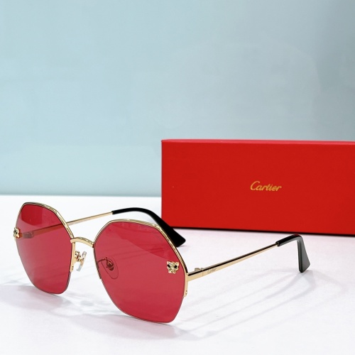 Cartier AAA Quality Sunglassess #1201663 $48.00 USD, Wholesale Replica Cartier AAA Quality Sunglassess