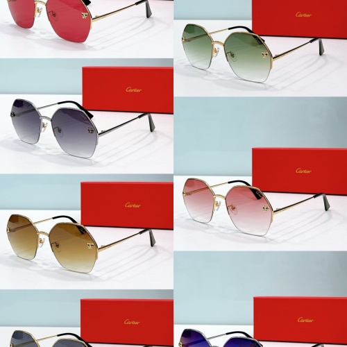 Replica Cartier AAA Quality Sunglassess #1201664 $48.00 USD for Wholesale