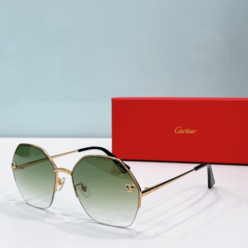Cartier AAA Quality Sunglassess #1201666 $48.00 USD, Wholesale Replica Cartier AAA Quality Sunglassess