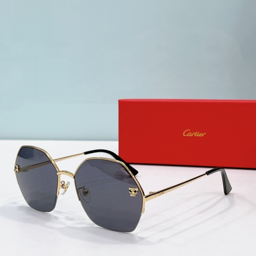 Cartier AAA Quality Sunglassess #1201671 $48.00 USD, Wholesale Replica Cartier AAA Quality Sunglassess