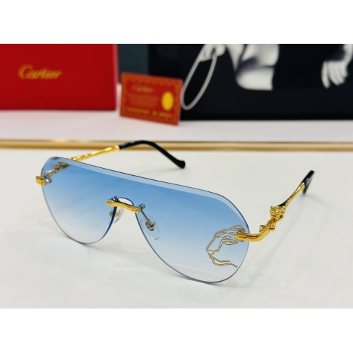 Cartier AAA Quality Sunglassess #1201676 $60.00 USD, Wholesale Replica Cartier AAA Quality Sunglassess