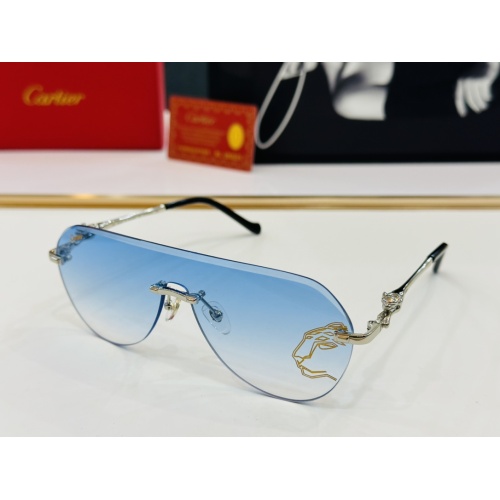 Cartier AAA Quality Sunglassess #1201677 $60.00 USD, Wholesale Replica Cartier AAA Quality Sunglassess