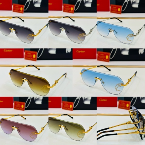 Replica Cartier AAA Quality Sunglassess #1201677 $60.00 USD for Wholesale