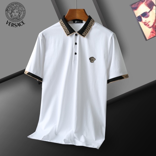 Versace T-Shirts Short Sleeved For Men #1201719 $29.00 USD, Wholesale Replica Versace T-Shirts