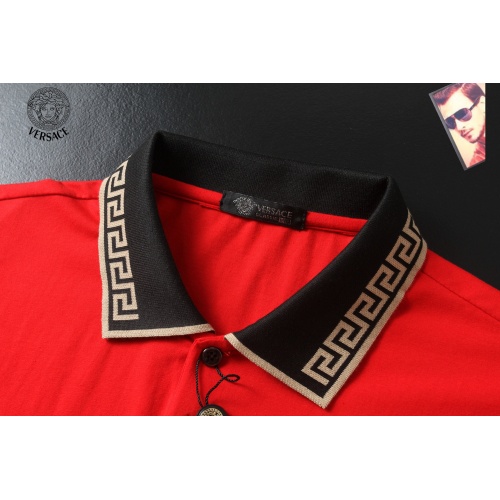 Replica Versace T-Shirts Short Sleeved For Men #1201720 $29.00 USD for Wholesale