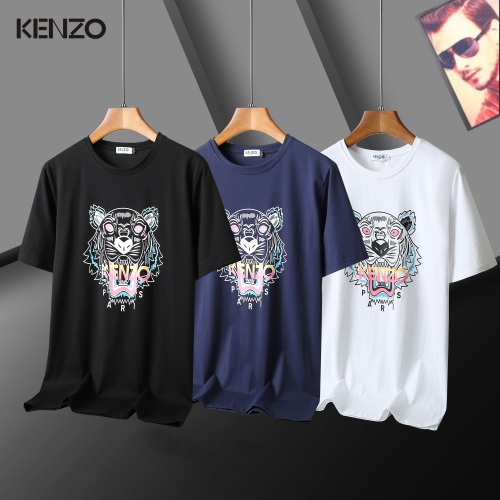 Replica Kenzo T-Shirts Short Sleeved For Men #1201739 $29.00 USD for Wholesale