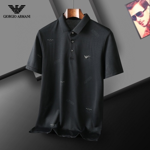 Armani T-Shirts Short Sleeved For Men #1201758