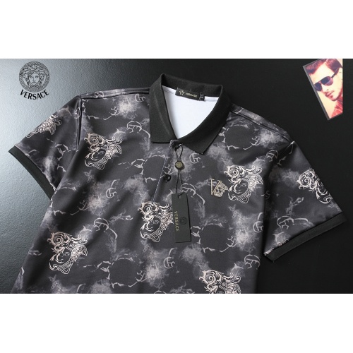 Replica Versace T-Shirts Short Sleeved For Men #1201788 $29.00 USD for Wholesale