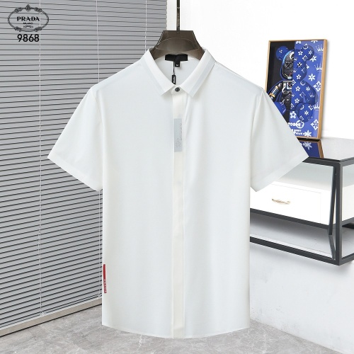 Prada Shirts Short Sleeved For Men #1201789 $45.00 USD, Wholesale Replica Prada Shirts