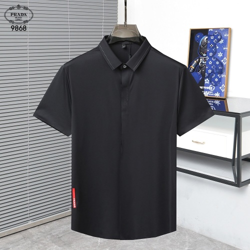 Prada Shirts Short Sleeved For Men #1201792