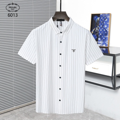 Prada Shirts Short Sleeved For Men #1201793 $45.00 USD, Wholesale Replica Prada Shirts