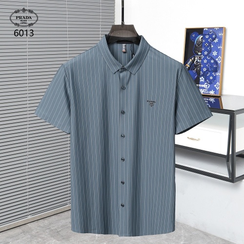 Prada Shirts Short Sleeved For Men #1201794 $45.00 USD, Wholesale Replica Prada Shirts