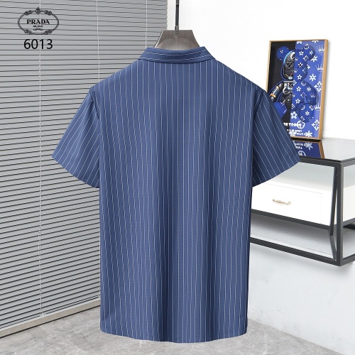Replica Prada Shirts Short Sleeved For Men #1201795 $45.00 USD for Wholesale