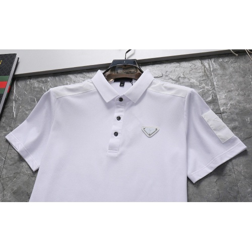 Replica Prada T-Shirts Short Sleeved For Men #1201797 $45.00 USD for Wholesale