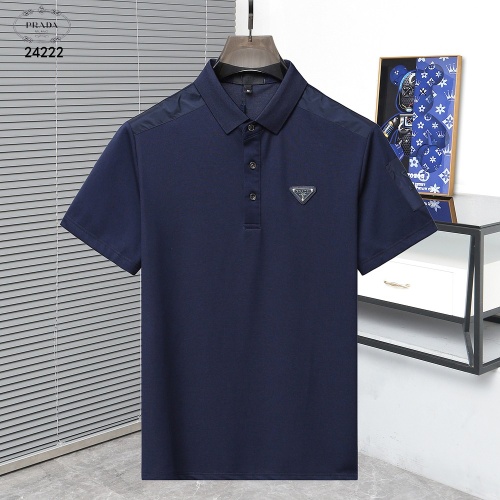 Prada T-Shirts Short Sleeved For Men #1201798 $45.00 USD, Wholesale Replica Prada T-Shirts