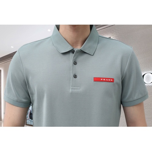 Replica Prada T-Shirts Short Sleeved For Men #1201824 $45.00 USD for Wholesale