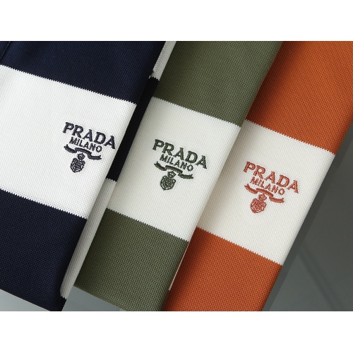 Replica Prada T-Shirts Short Sleeved For Men #1201828 $45.00 USD for Wholesale