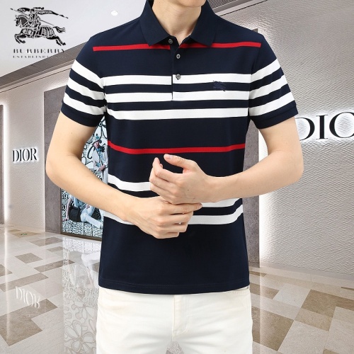 Replica Burberry T-Shirts Short Sleeved For Men #1201842 $45.00 USD for Wholesale