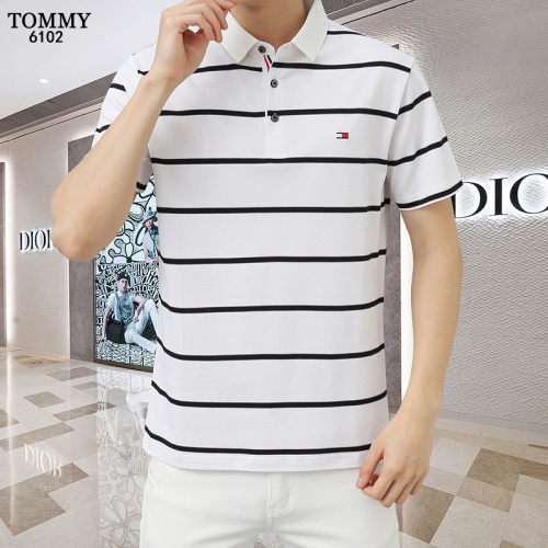 Tommy Hilfiger TH T-Shirts Short Sleeved For Men #1201843 $45.00 USD, Wholesale Replica Tommy Hilfiger TH T-Shirts