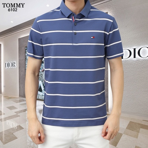 Tommy Hilfiger TH T-Shirts Short Sleeved For Men #1201844 $45.00 USD, Wholesale Replica Tommy Hilfiger TH T-Shirts