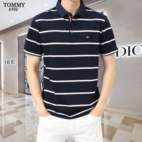 Tommy Hilfiger TH T-Shirts Short Sleeved For Men #1201845 $45.00 USD, Wholesale Replica Tommy Hilfiger TH T-Shirts