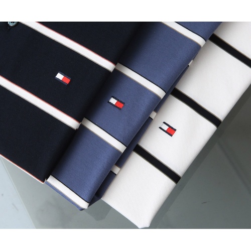 Replica Tommy Hilfiger TH T-Shirts Short Sleeved For Men #1201845 $45.00 USD for Wholesale
