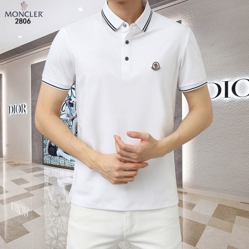 Moncler T-Shirts Short Sleeved For Men #1201846 $45.00 USD, Wholesale Replica Moncler T-Shirts