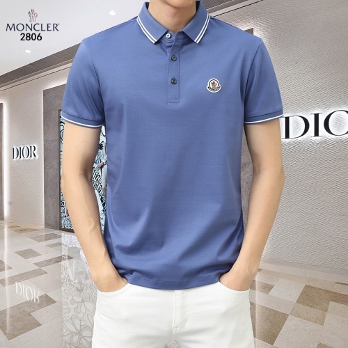 Moncler T-Shirts Short Sleeved For Men #1201848 $45.00 USD, Wholesale Replica Moncler T-Shirts