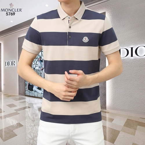 Moncler T-Shirts Short Sleeved For Men #1201850 $45.00 USD, Wholesale Replica Moncler T-Shirts